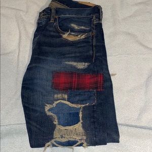 Polo Ralph Lauren Distressed Patch Jeans